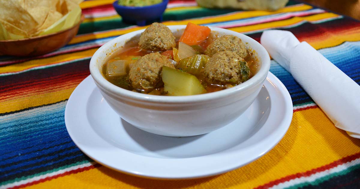 Comfort Mexican Food Classics: Albondigas Soup