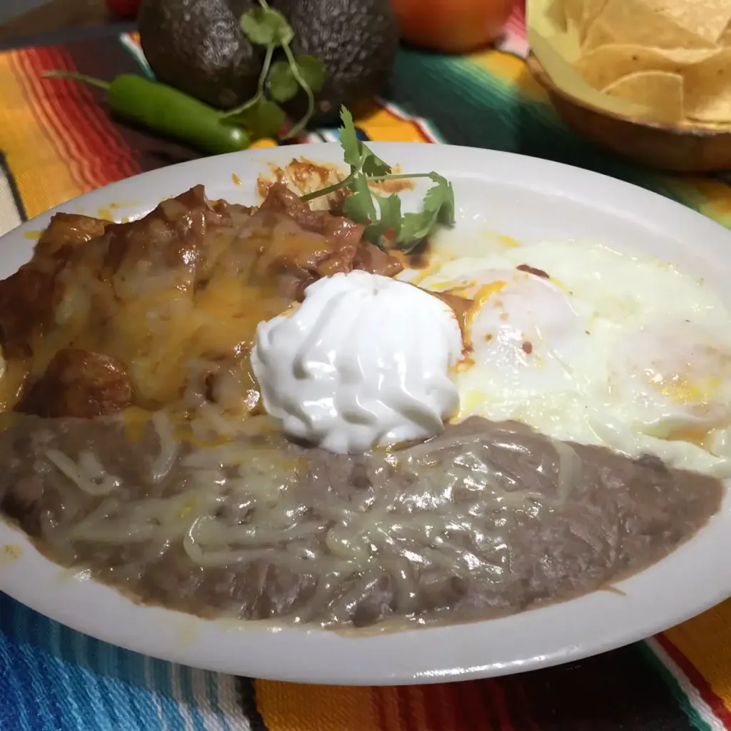Chilaquiles Sunday Brunch Mexican Food Menus